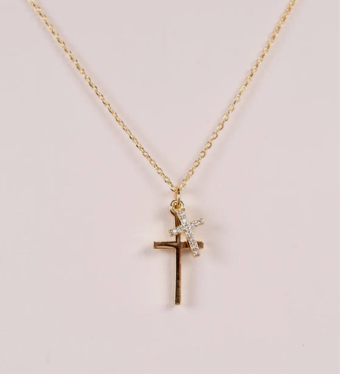 Canning Crosses Necklace