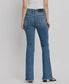 High Rise Slant Hem Flare