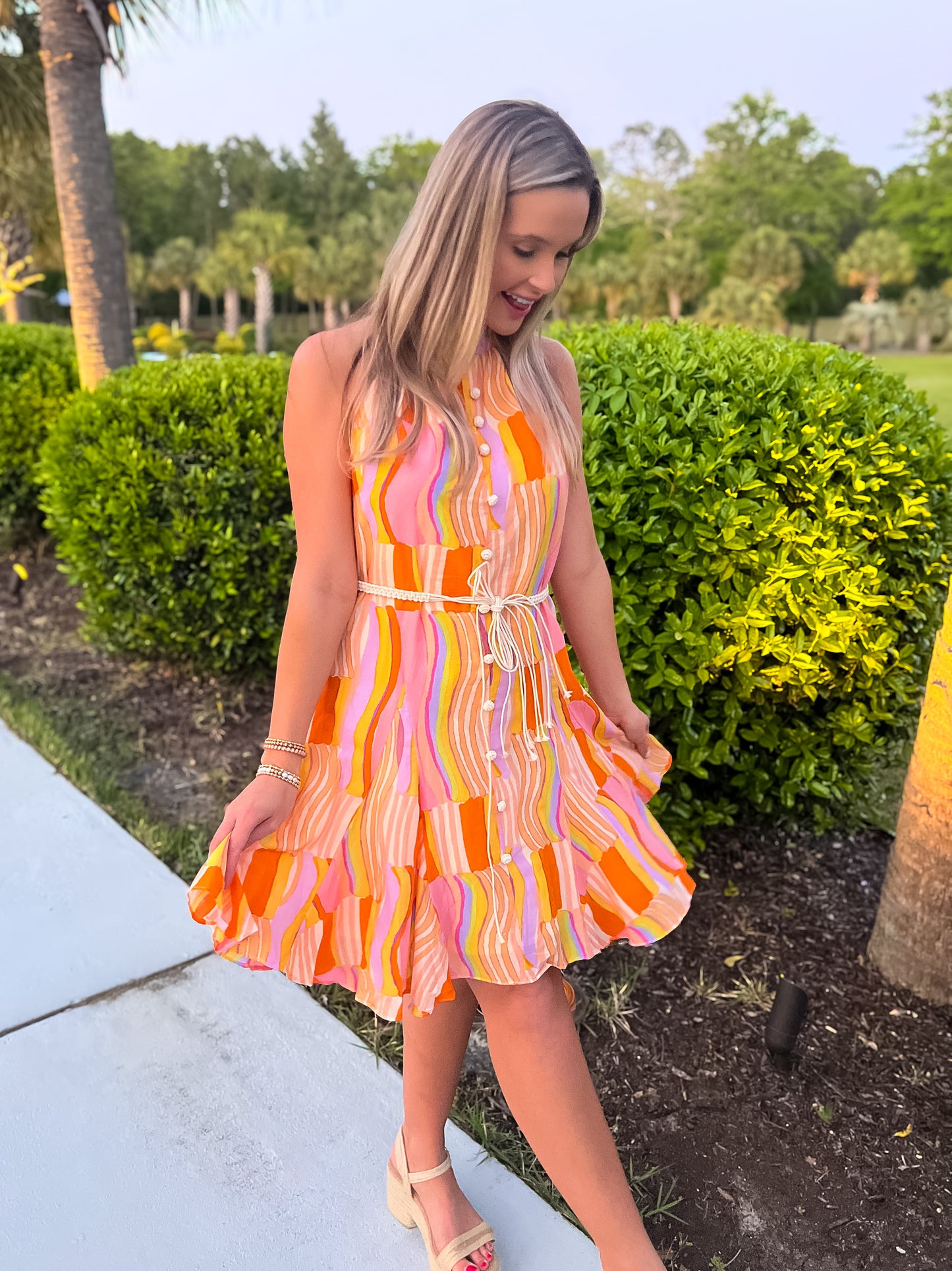 Marley Button Dress