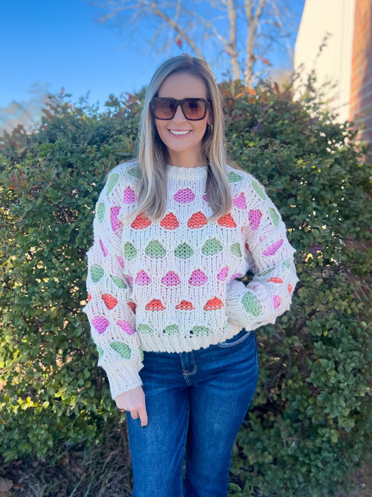 Colorful Chunky Sweater