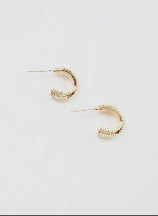 Tawny Hoop Earring