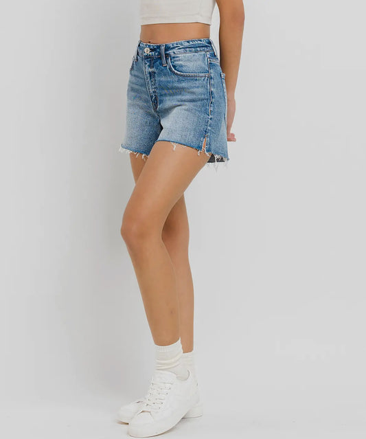 High Rise Clean Cut Shorts